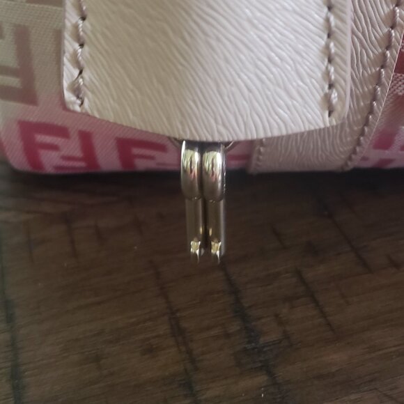 Fendi RARE Limited Edition Floral Zucchino Vitello Bauletto Boston Bag - Picture 13 of 16